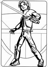 Rebels Stampare Colorier Malvorlagen Websincloud Starwarsrebels sketch template