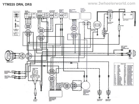 wheeler world tech  yamaha wiring diagrams