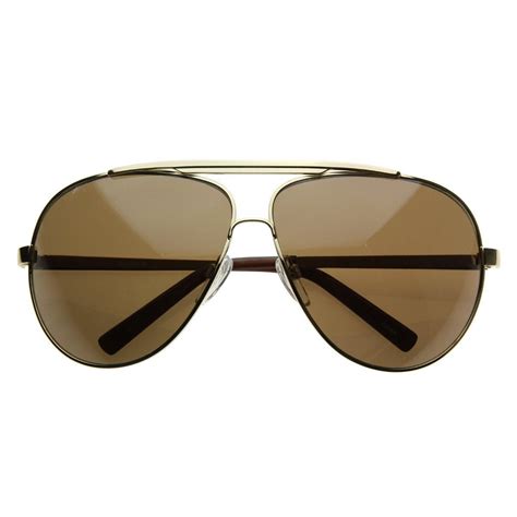 One Of Our Largest Metal Aviator Sunglasses We Carry With A Teardrop
