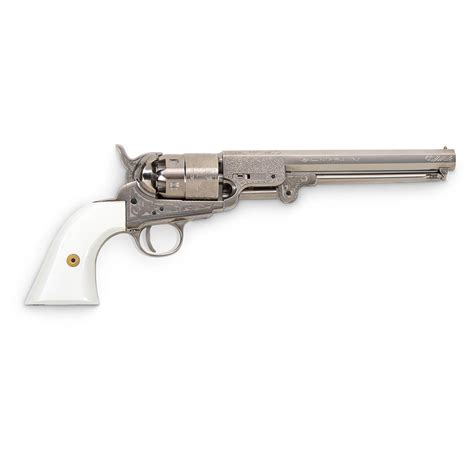 traditions  navy engraved  caliber black powder revolver