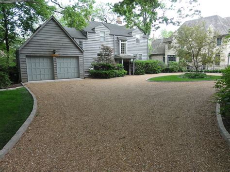 gravel driveway landscaping ideas natures perspective landscaping
