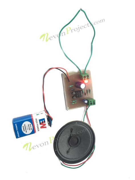smart burglar alarm mini project kit