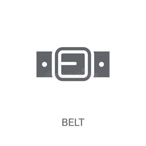 car fan belt icon trendy car fan belt logo concept  white background  car parts