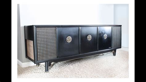 magnavox stereo console model rp youtube
