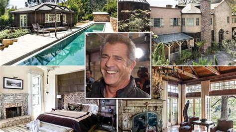 Inside Mel Gibson S Medieval Style Malibu Manor Which He S Selling For