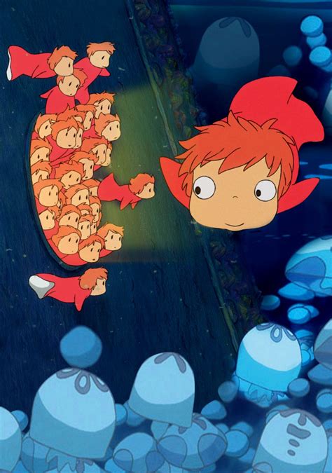 ponyo  poster id  image abyss
