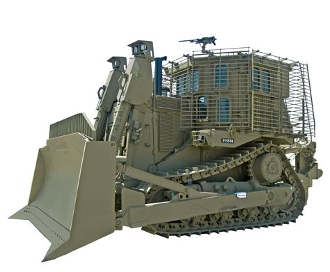 idf caterpillar  armored bulldozer  militaryporn
