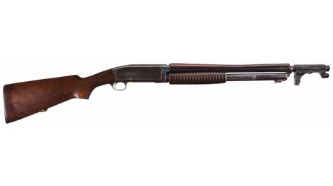 remingtonumc model  trench style shotgun rock island auction
