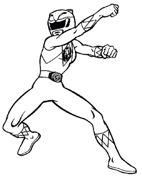 printable power rangers coloring pages  kids