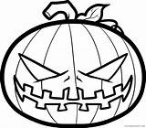 Pumpkin Coloring Pages Scary Coloring4free Kids Related Posts sketch template