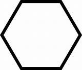 Svg Icon Hexagon Outline Shape Geometrical Onlinewebfonts sketch template