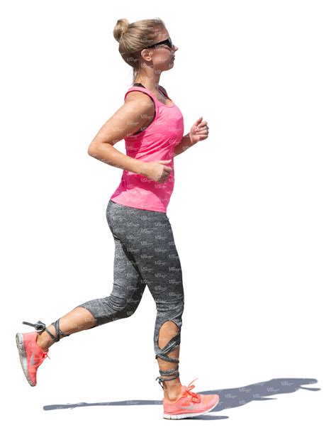 woman running vishopper