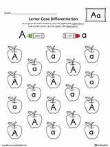 Letter Worksheet Alphabet Worksheets Preschool Recognition Lowercase Case Kindergarten Activities Letters Printable Puzzle Writing Myteachingstation Color Practice Activity Finding Learning sketch template