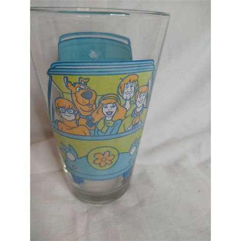 Scooby Doo And The Mystery Machine Pint Glass By Icup Depop