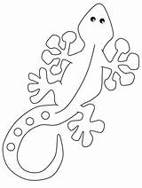 Lizard Australian Animals Printable Mewarnai Gecko Lagartixa Kadal Geco Lezard Outline Pesquisa Colorare Malvorlagen Lagartos Animais Tiere Lagarto Lagartixas Hewan sketch template