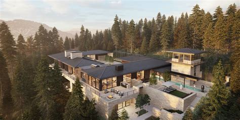 modern mountain homes mansion global
