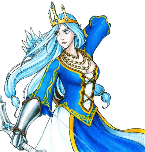 the frost archer queen by tomecko on deviantart