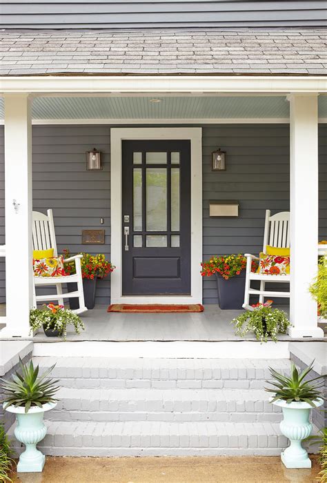 stylish ideas       small front porch