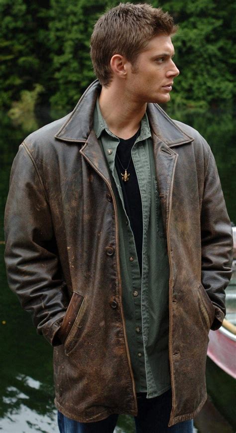 Supernatural Dean Winchester Distressed Leather Jacket