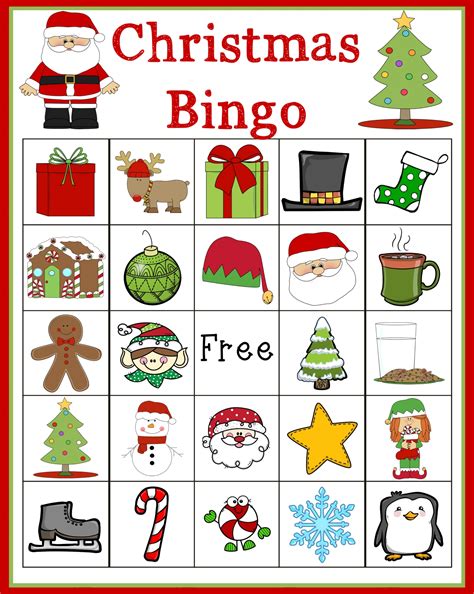 printable christmas bingo cards    calendar printable