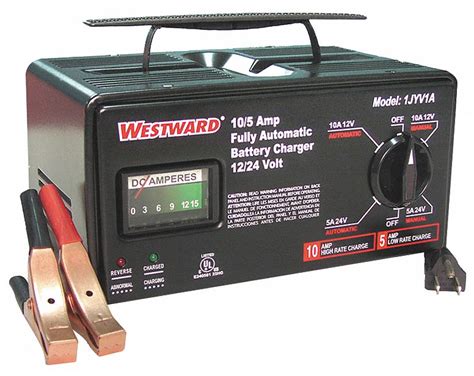 westward automatic battery charger charging agm lead acid