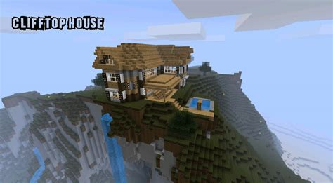 Clifftop House Minecraft Project