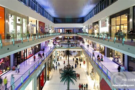 dubai mall  largest shopping stock photo