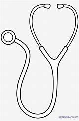 Stethoscope Pngkey Medicine Nurse Clipground sketch template