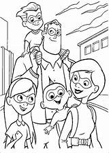 Incredibles Kids Coloring Pages Fun sketch template