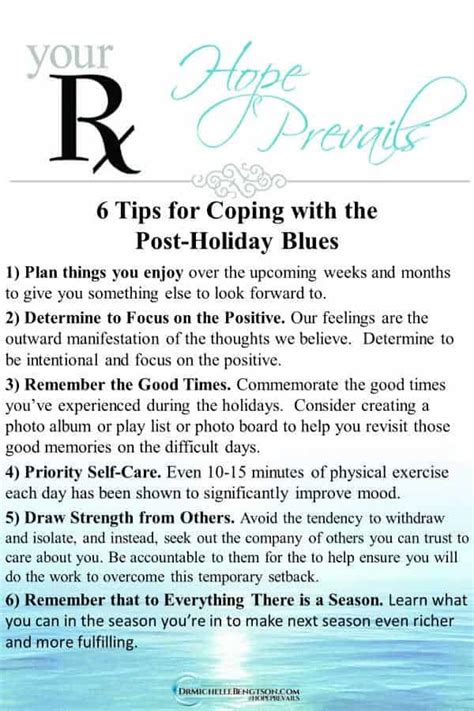 6 tips for coping with the post holiday blues post holiday blues