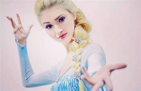 Real Life Elsa From Frozen Is A Hot Model Complex