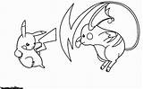 Raichu Pokemon Pikachu Coloring Pages Vs Pichu Lineart Color Printable Pachirisu Drawings Getcolorings Deviantart Genuine Weird sketch template