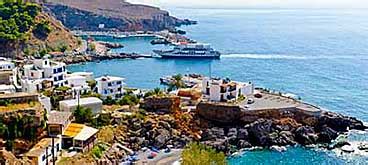 sfakia information   village   region hotel alkyon chora sfakion crete greece