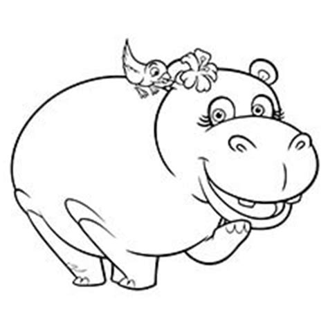 cute  printable hippo coloring pages  toddlers
