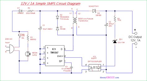 simple smps circuit