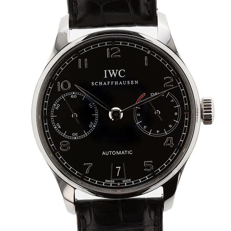 iwc portugieser automatic  day power reserve mm iw mens