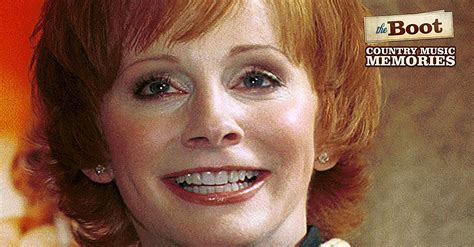 country music memories reba mcentire signs her first