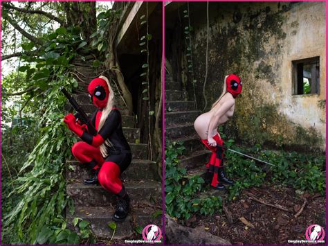 Lady Deadpool Getting Naked Lady Deadpool Erotic Pics