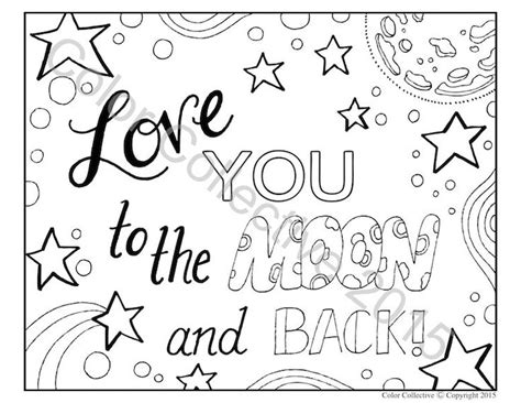 love    moon   coloring pages coloring pages