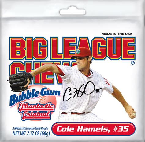 Cole Hamels To Unveil Line Of Big League Chew Philly