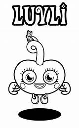 Luvli Moshi Monster Coloring Pages sketch template