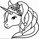 Unicorn Colouring Getcoloringpages sketch template