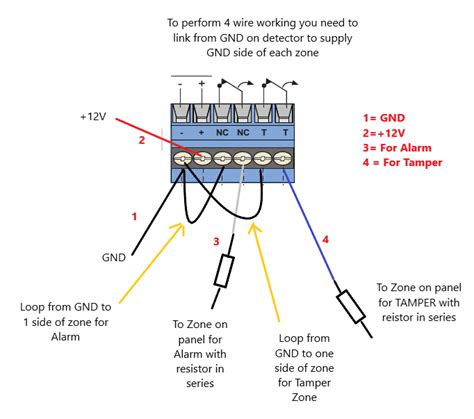 fire alarm tamper switch wiring diagram