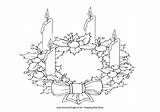 Wreath Advent Coloring Colouring Christmas Pages Color Printable Catholic Activityvillage Kids Wreaths Activity Print Inside Popular Colors Books Getcolorings Coloringhome sketch template