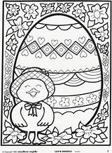 Coloring Pages Easter Spring Doodle Printable Let Egg Book Educational Insights Print Chick Colouring Sheets Color Kids Adult Lets Håndverk sketch template