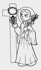 Galgani Gemma Gema Goretti Dibujos Coloring Catalina Santos Catequesis Siena Religiosas Sagrada Santas Religioso Madre Claudia Resultado Elrincondelasmelli sketch template