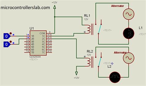relay stabilizer circuit diagram wiring diagram  schematics