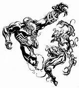 Venom Carnage Sotd Imprimer Symbiote Ratkins Getdrawings Robertatkins Connors Curt Disegnare Jecolorie sketch template