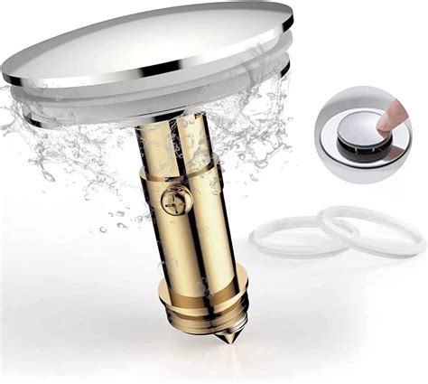 buy pop  sink plug replacement  washbasin brass chrome chonphan sink drain plug pop