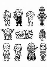 Wars Coloring Star Children Funny Sheets Printable Lego Justcolor Cartoon Rey sketch template